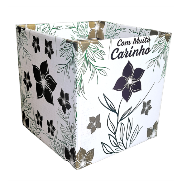 10 Unds Cachepot Quadrado Pote 15 - Imagem 12