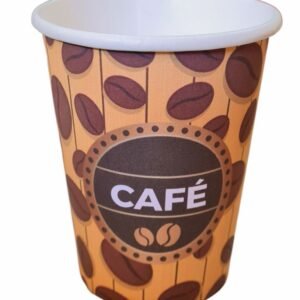 10 Copos Papel Descartável 240ml Festa Suco - Café Grãos