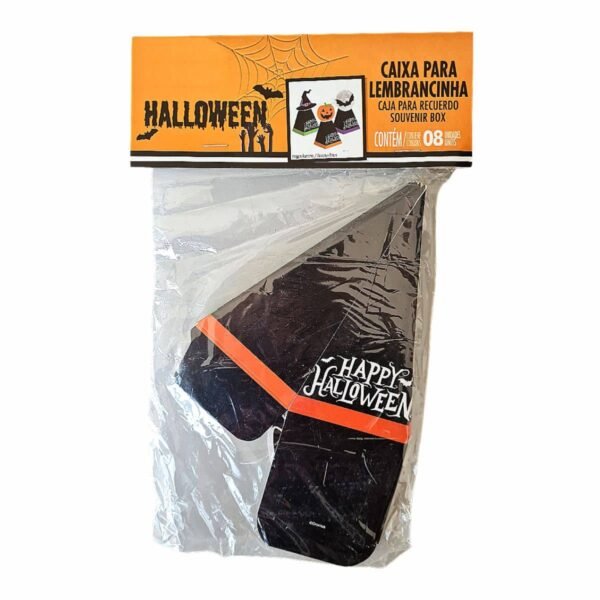 8 Caixas Cone Lembrancinha Doce Festa - Halloween - Imagem 2