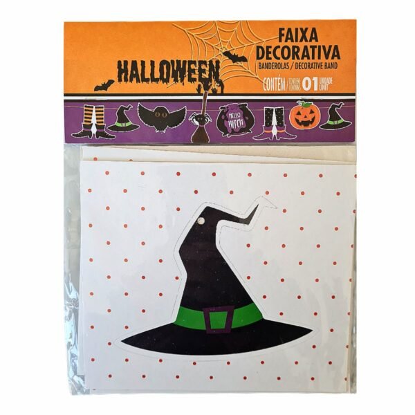 Faixa Decorativa para Festa - Halloween - Imagem 2