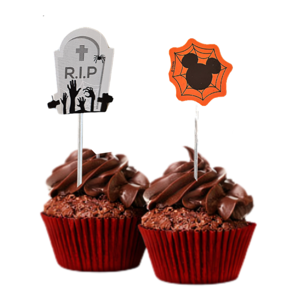Pick para Docinho Pct 36 unds - Halloween Eye - Image 4