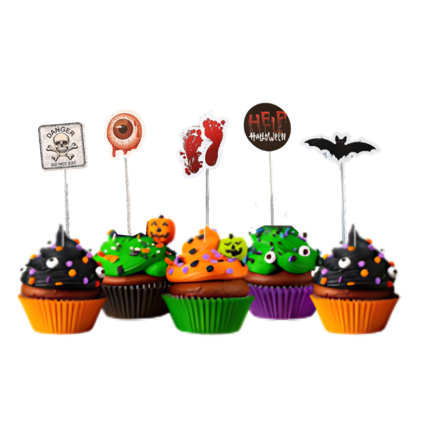 Pick para Docinho Pct 36 unds - Halloween Rip - Image 3