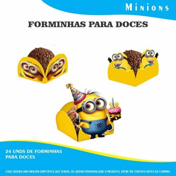 Kit Festa Minions - Fácil Montagem e Decoração Rápida para Festa Infantil - Imagem 6